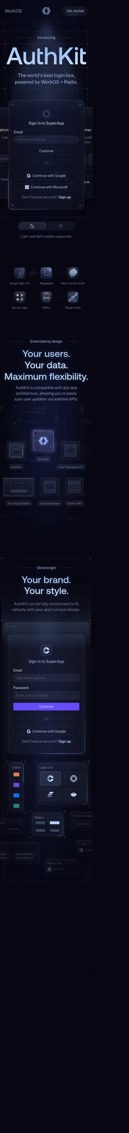 Authkit mobile design — Engineering & Infrastructure