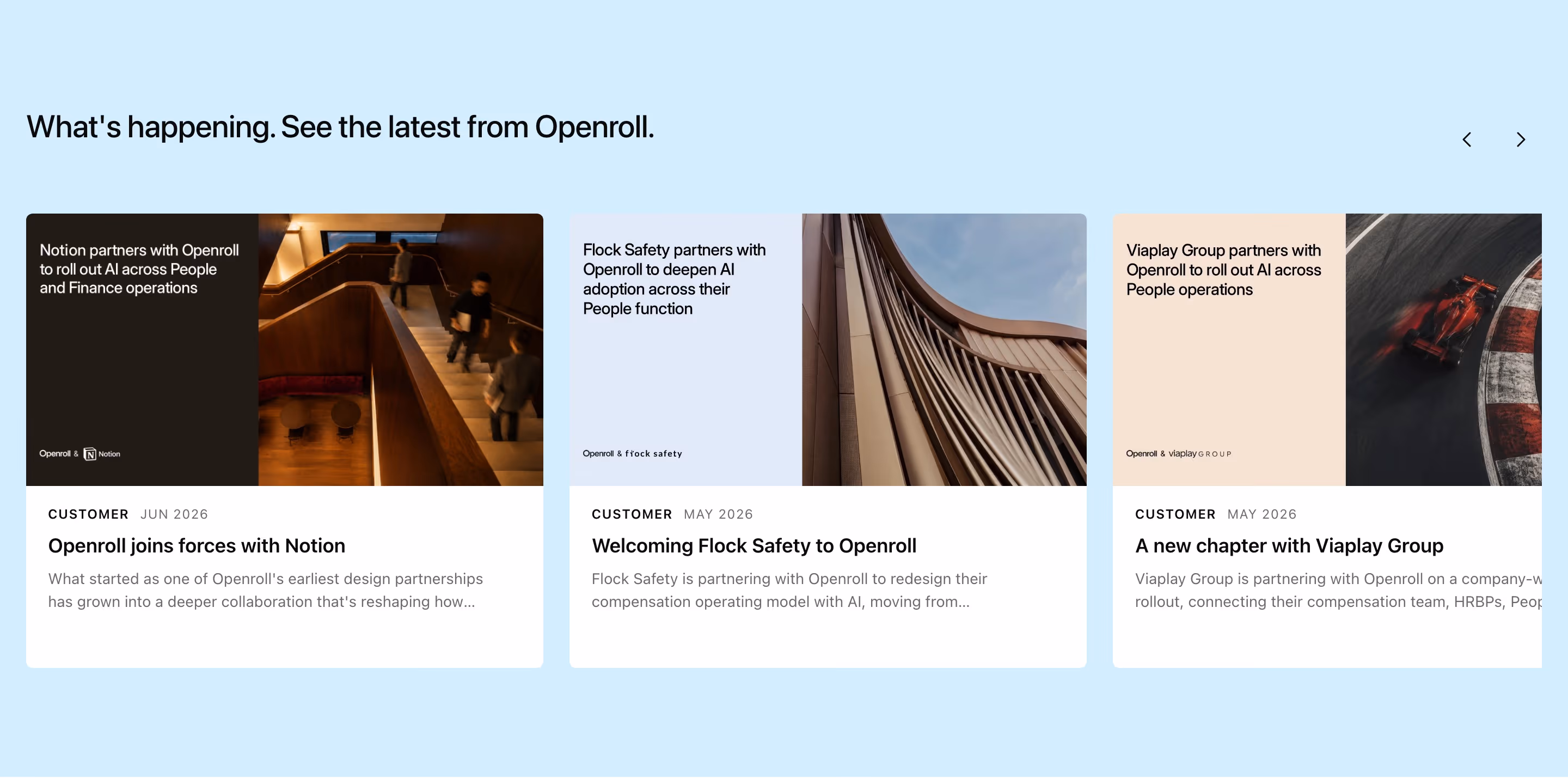 Openroll cta design — People & Culture
