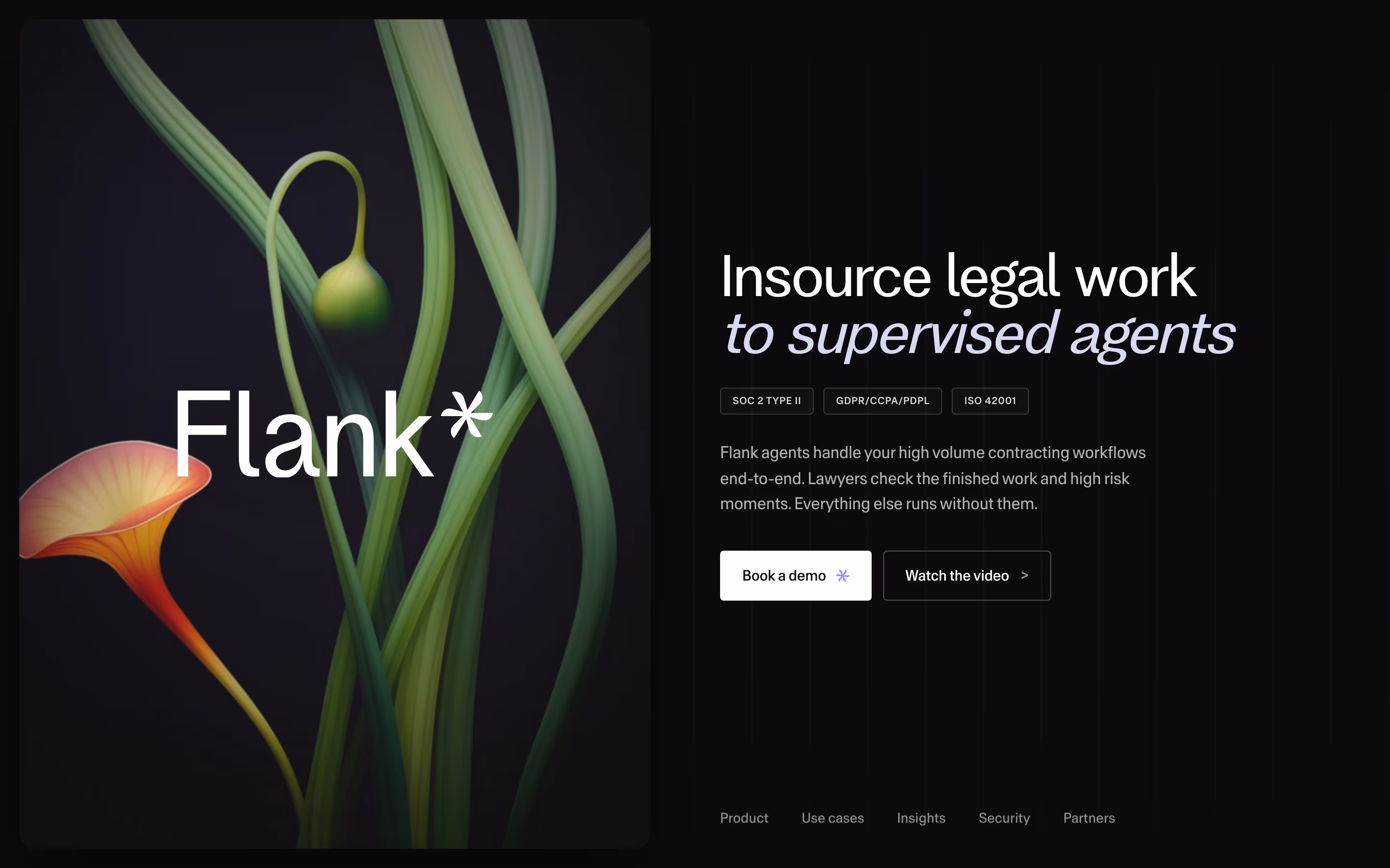 Flank hero design — Industry Solutions