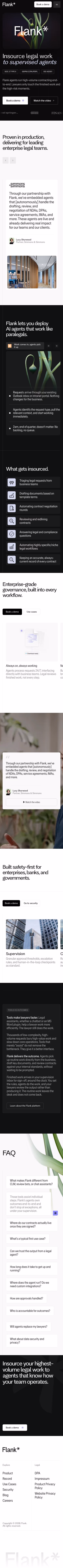 Flank mobile design — Industry Solutions