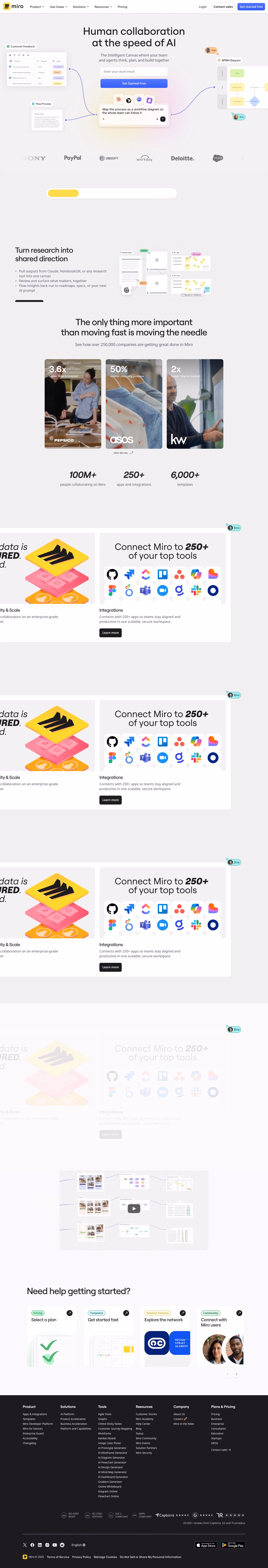 Miro full landing page screenshot (desktop)