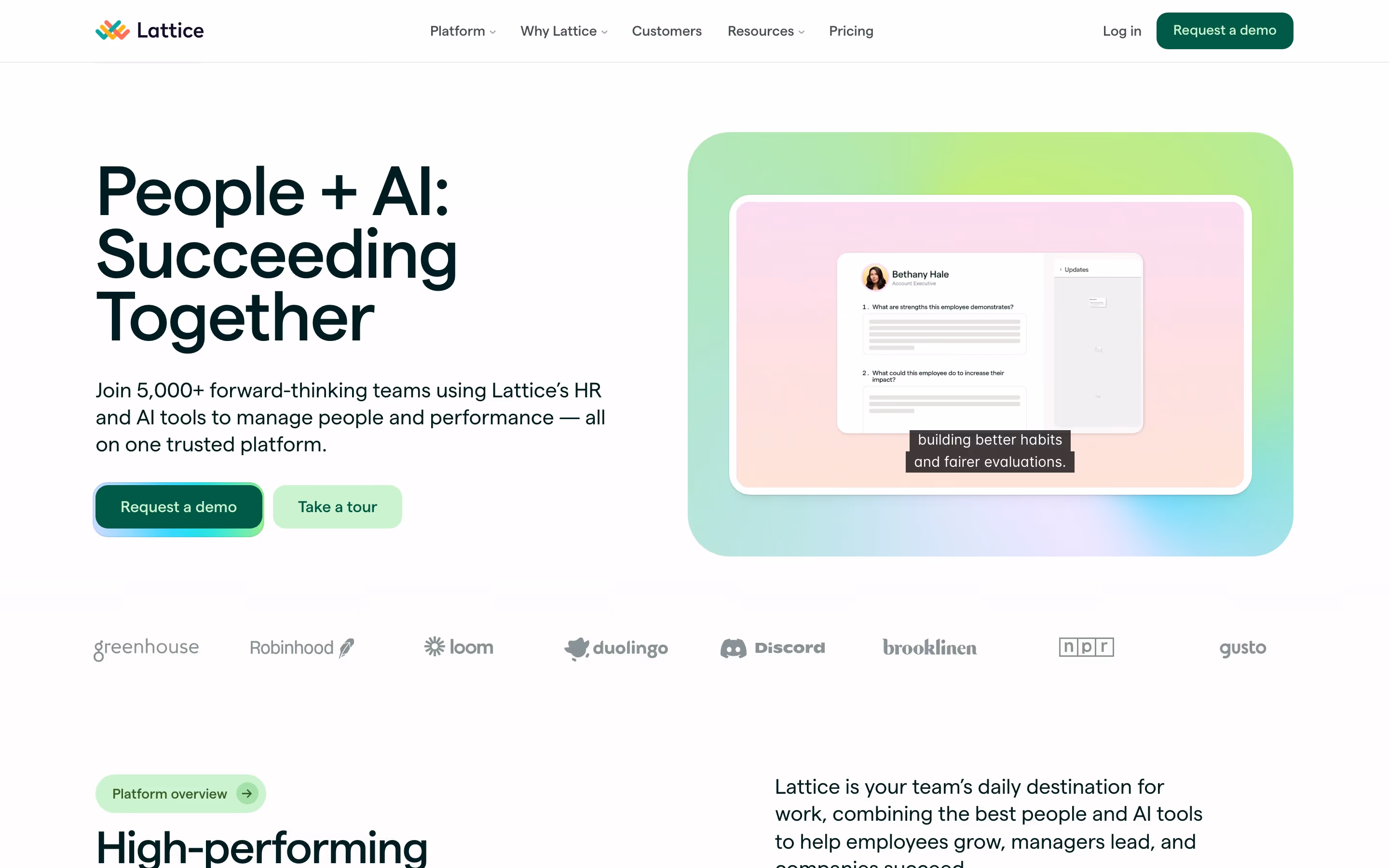 Lattice hero design — People & Culture