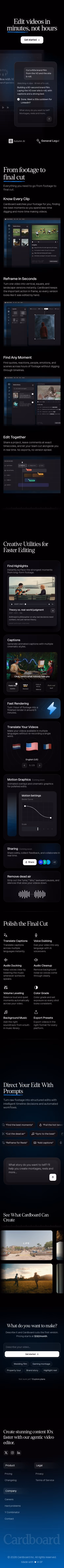 Usecardboard mobile design — Design & Creative