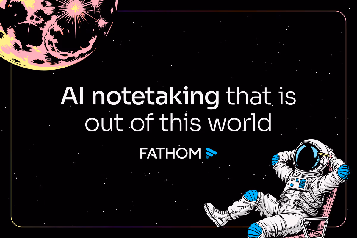Fathom og image design — Productivity & Collaboration