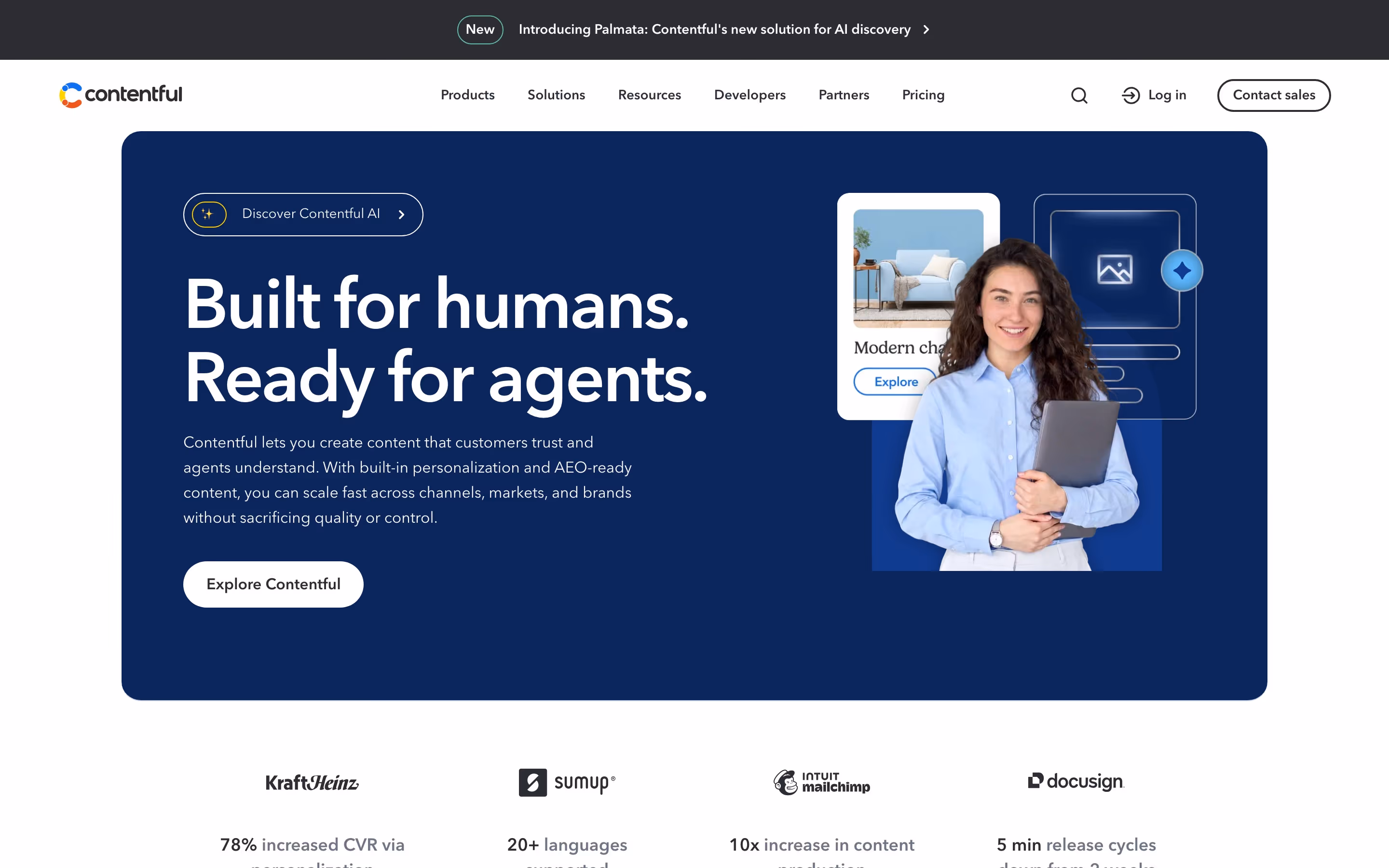 Contentful hero design — Engineering & Infrastructure