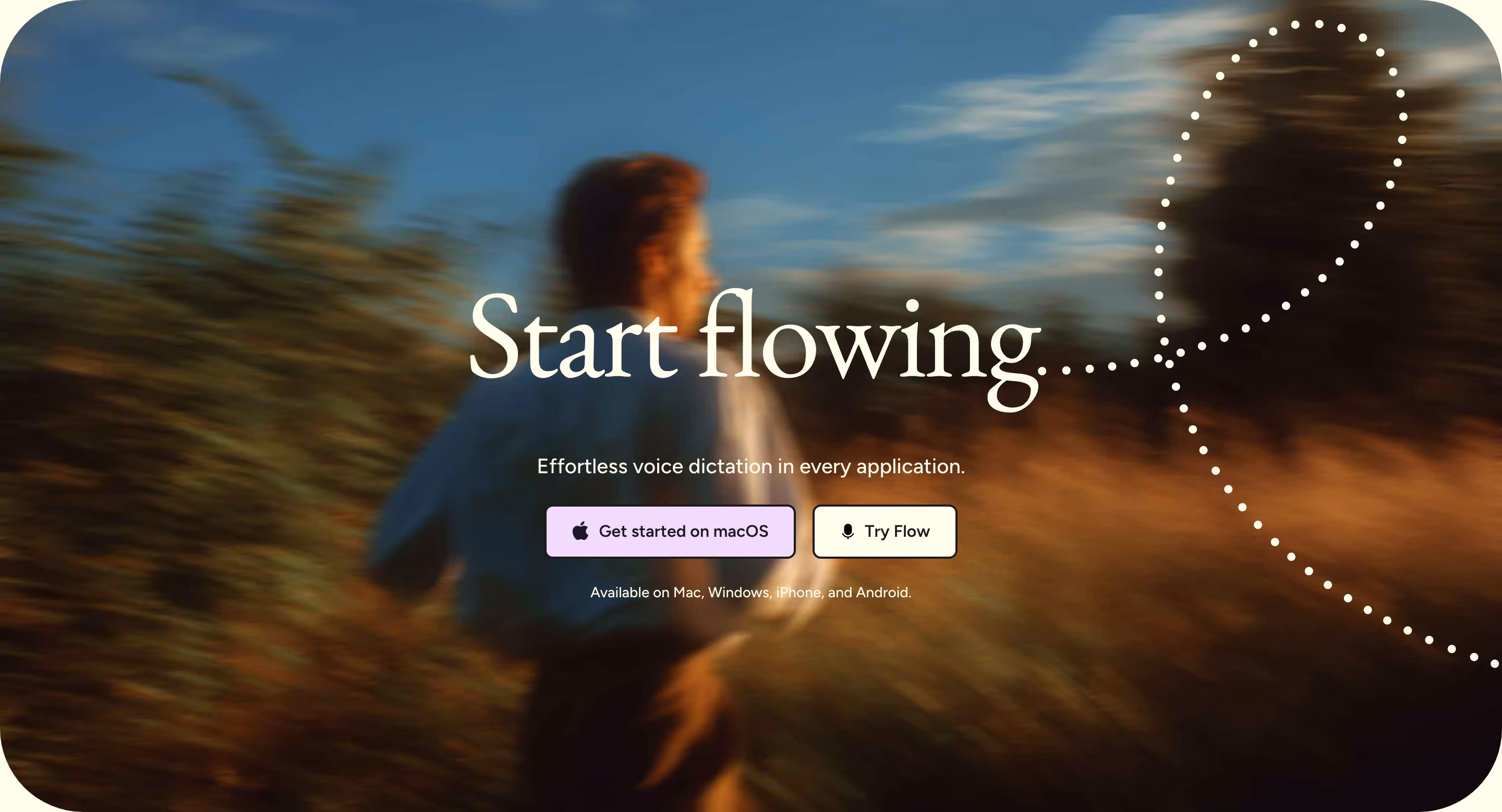 Wisprflow CTAs section design