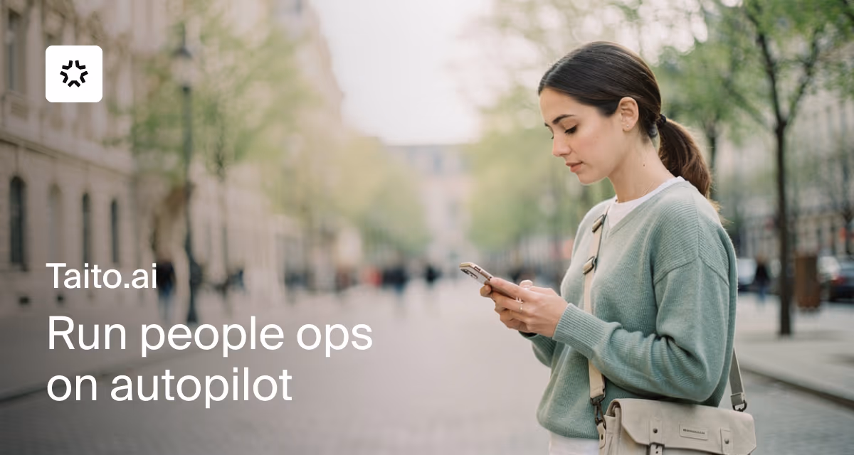 Taito og image design — People & Culture