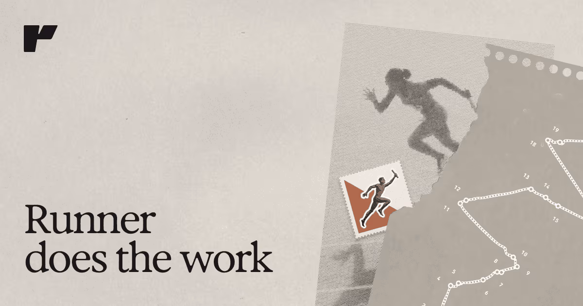 Runner og image design — Productivity & Collaboration