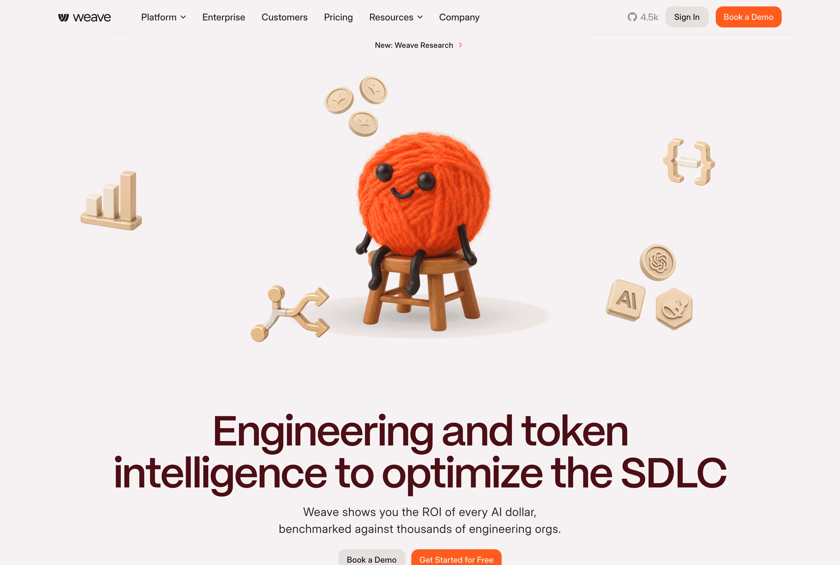Weaveos hero design — Engineering & Infrastructure