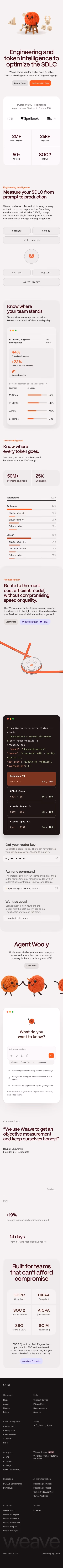 Weaveos mobile design — Engineering & Infrastructure