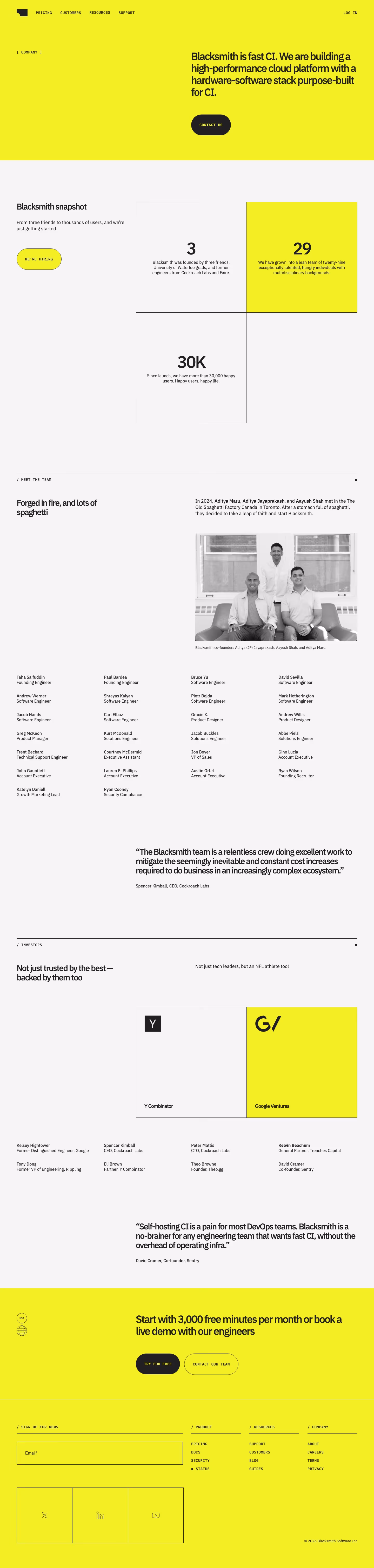 Blacksmith about-us — Engineering & Infrastructure