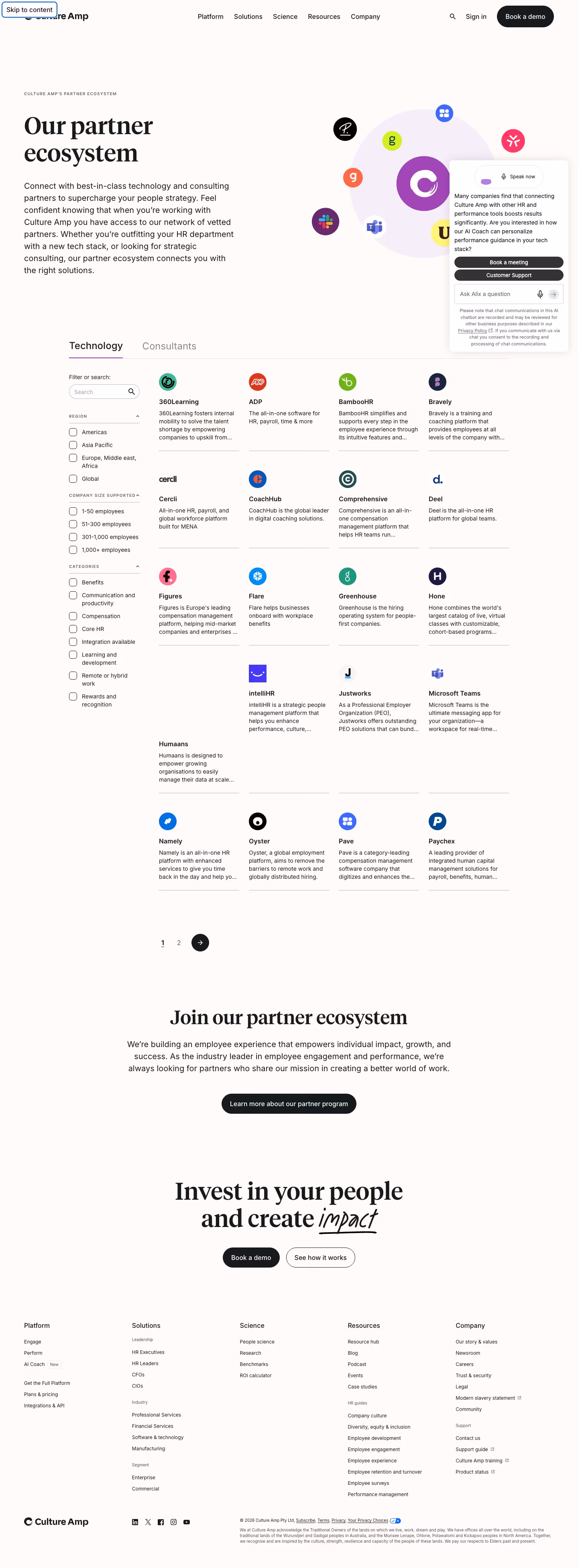 Cultureamp affiliate — People & Culture