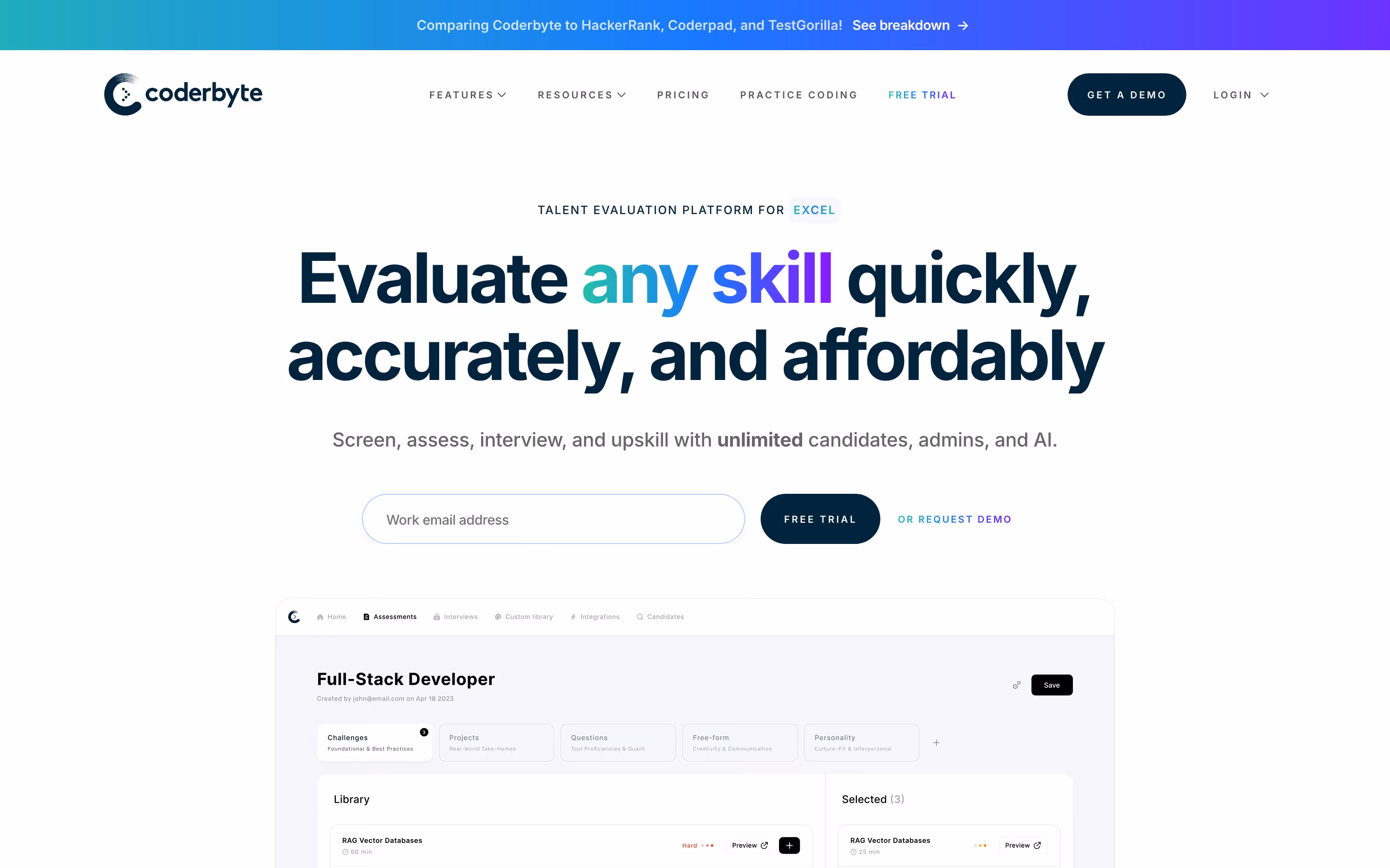Coderbyte hero design — People & Culture