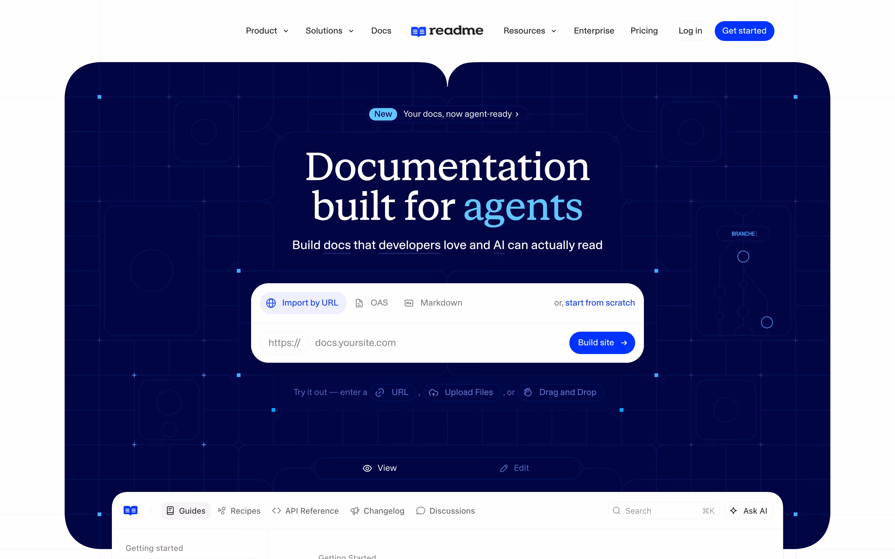 Readme hero design — Engineering & Infrastructure