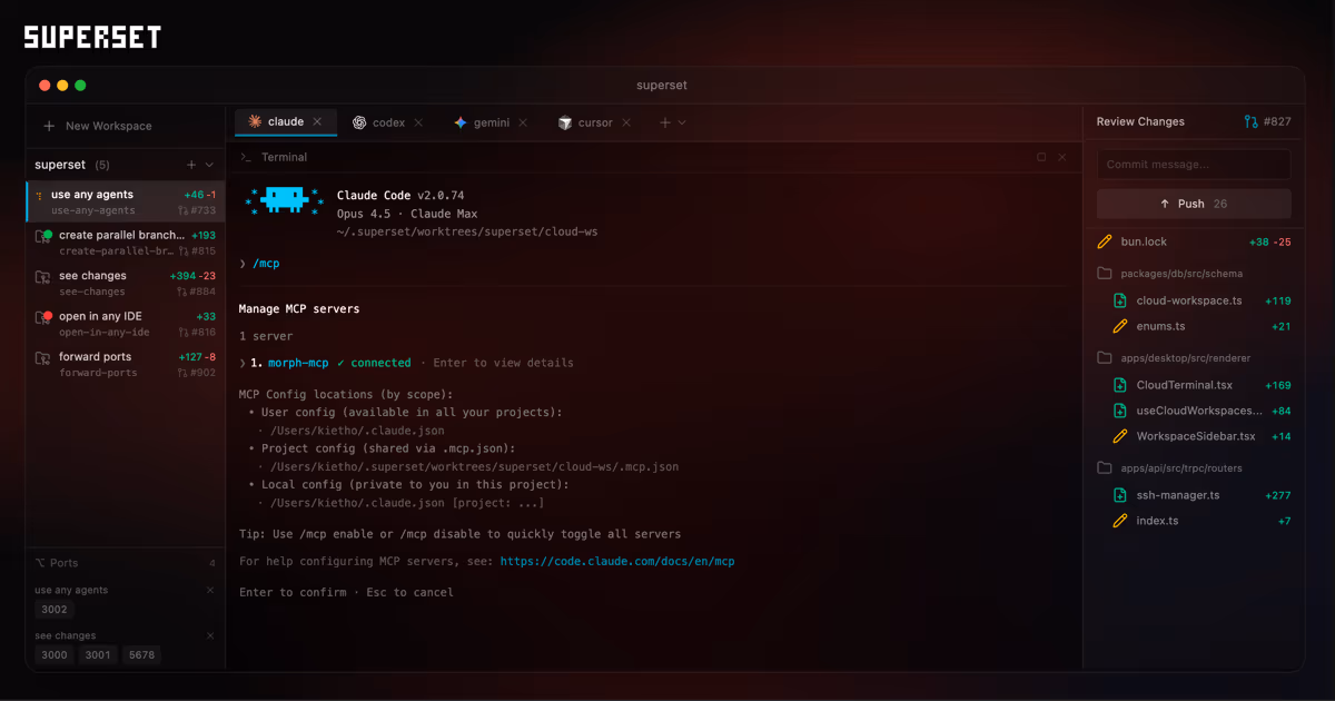 Superset og image design — Engineering & Infrastructure