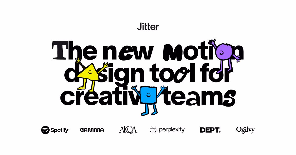 Jitter og image design — Design & Creative