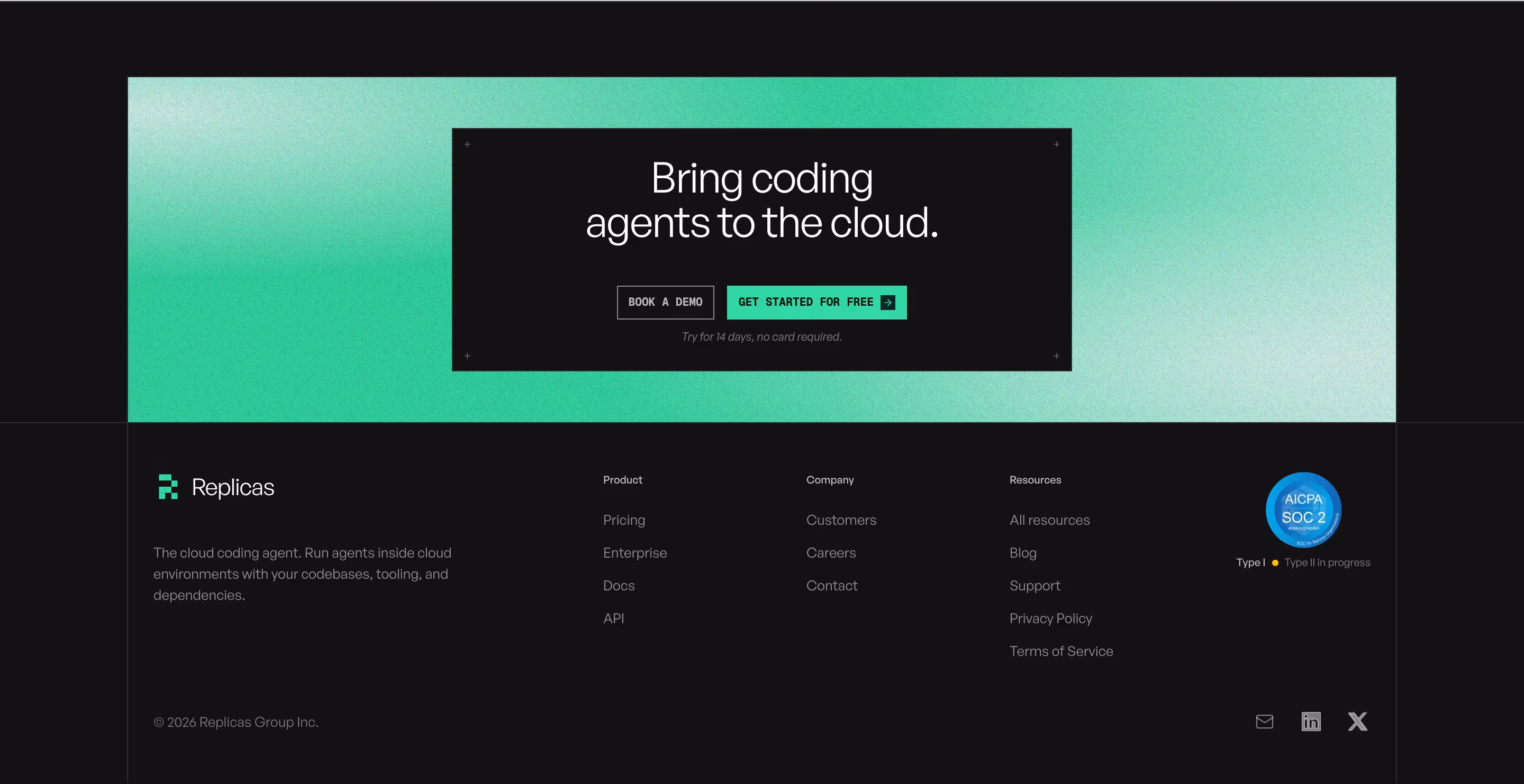 Tryreplicas footer design — Engineering & Infrastructure