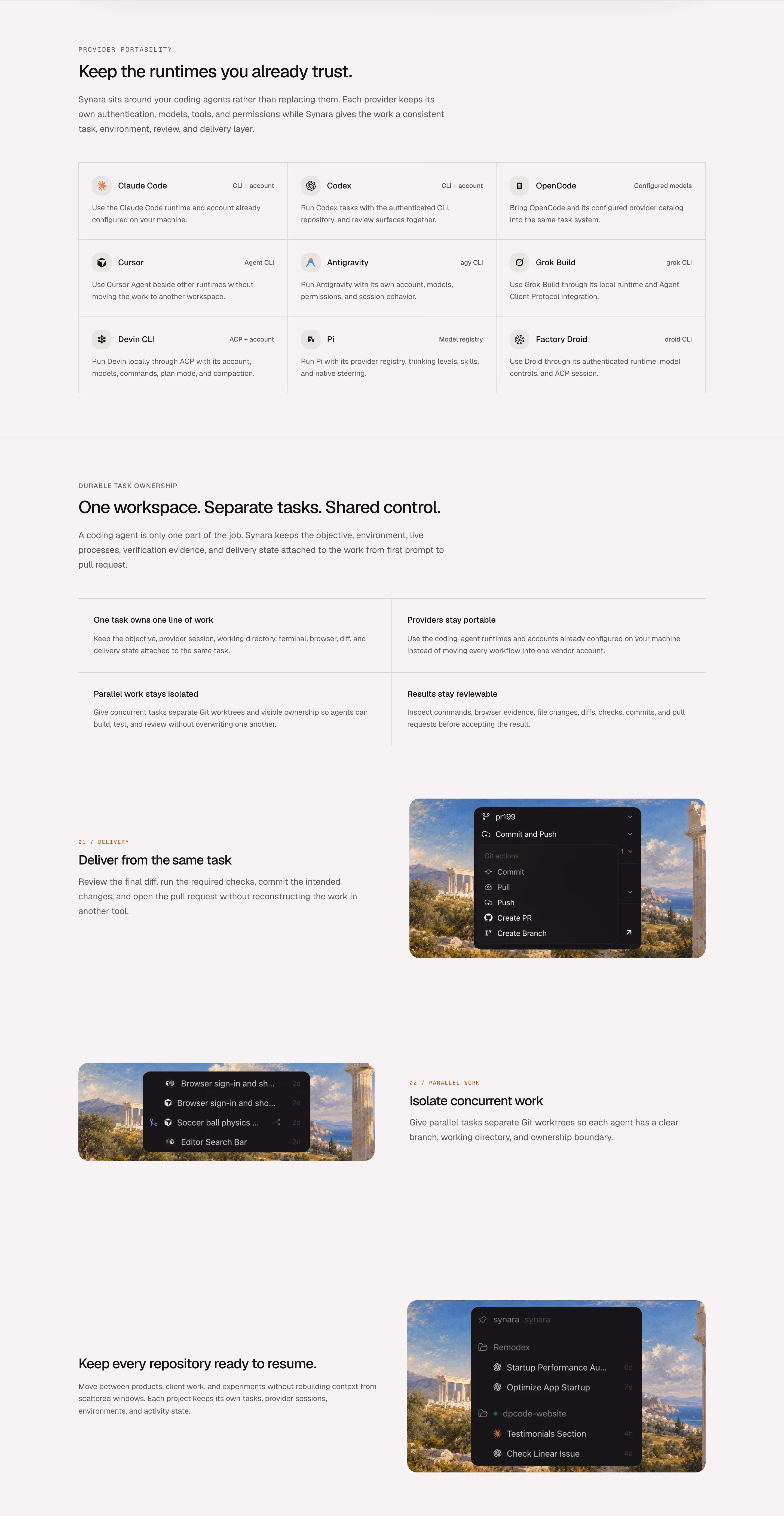 Trysynara feature design — Engineering & Infrastructure