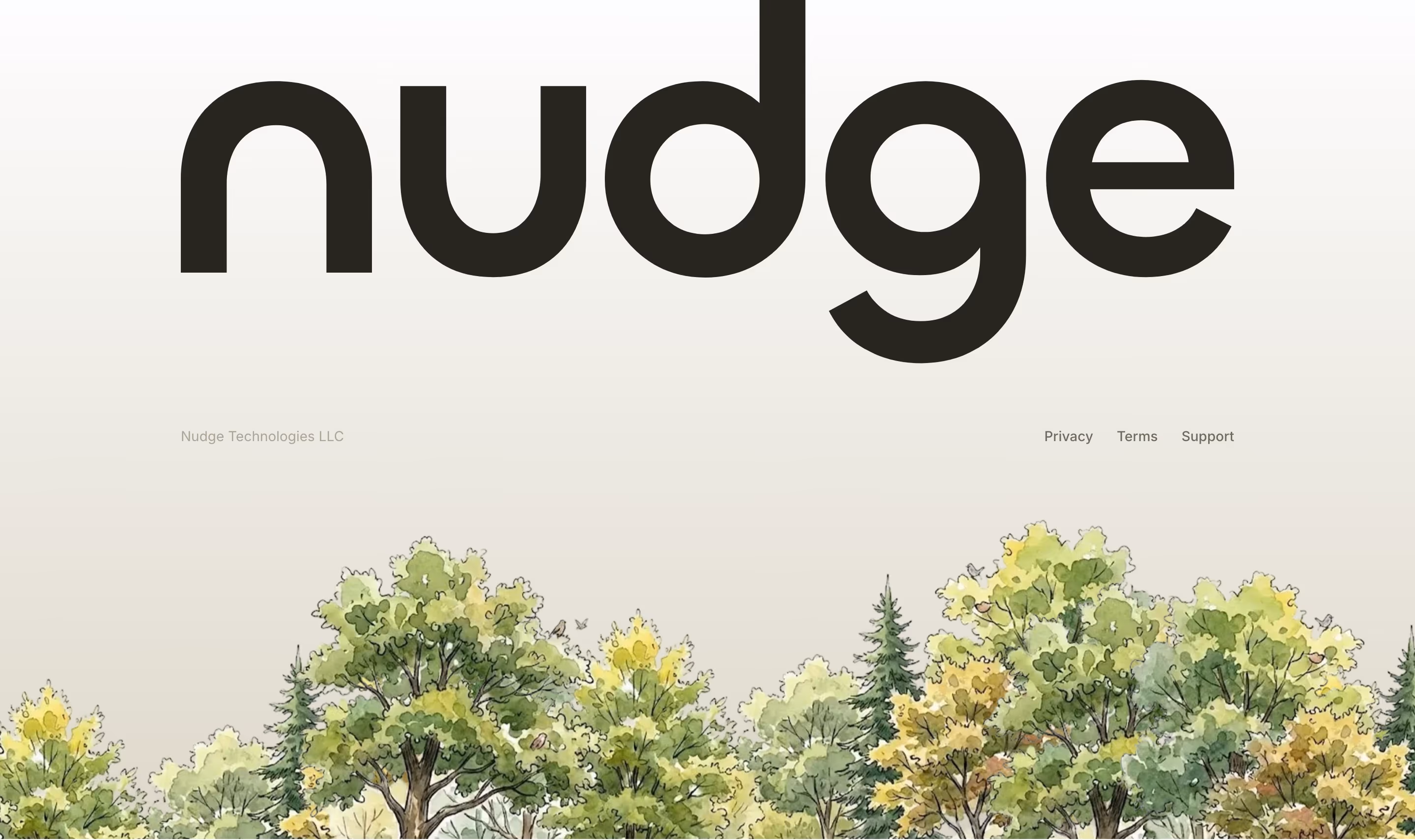 Getnudge footer design — Industry Solutions