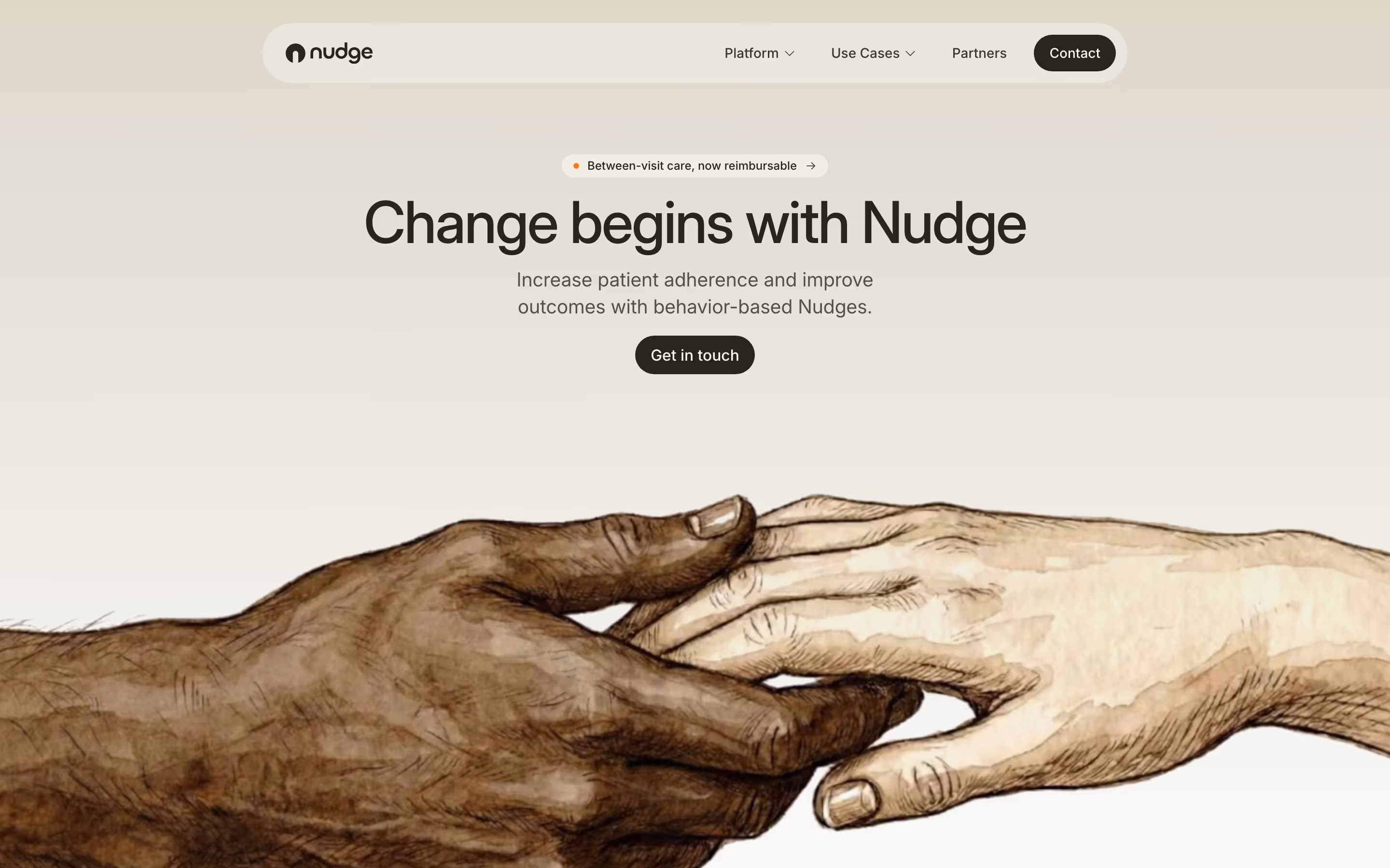 Getnudge hero design — Industry Solutions
