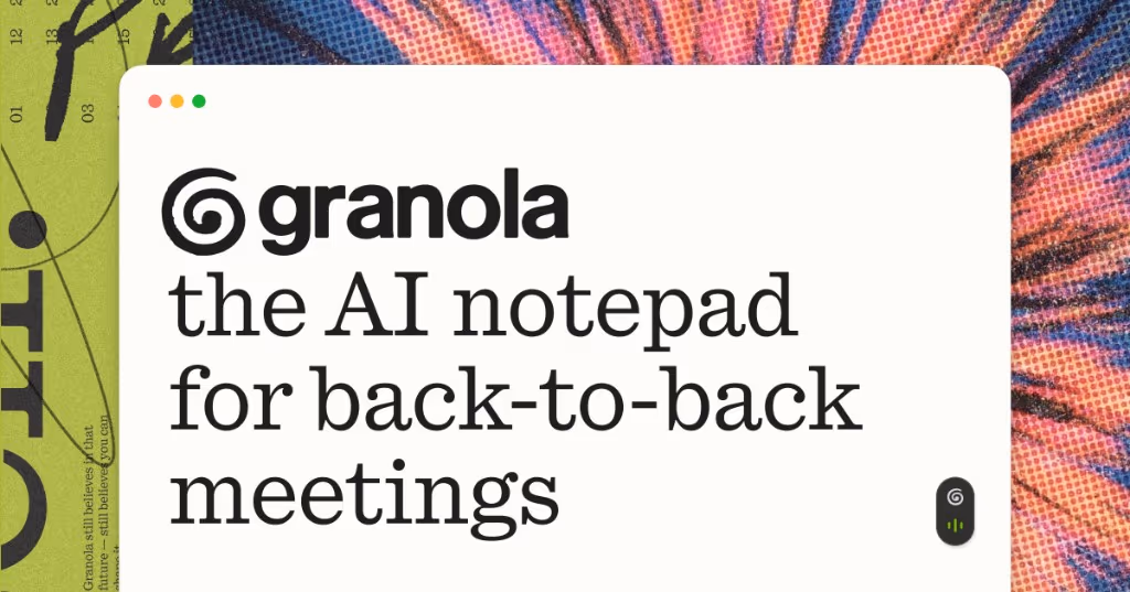 Granola og image design — Productivity & Collaboration