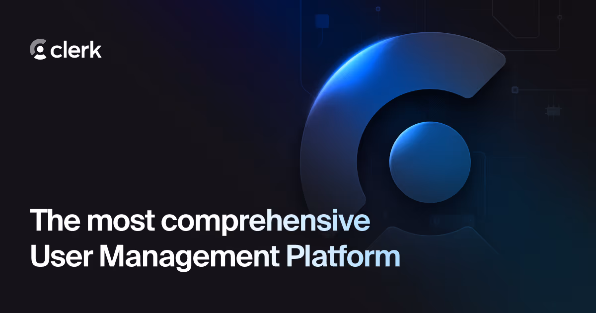 Clerk og image design — Engineering & Infrastructure