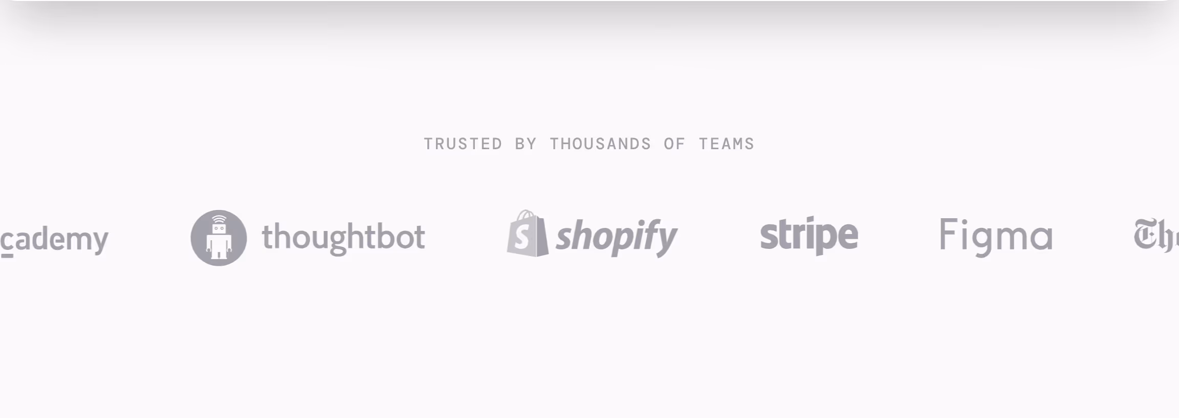 Tuple logo cloud design — Engineering & Infrastructure