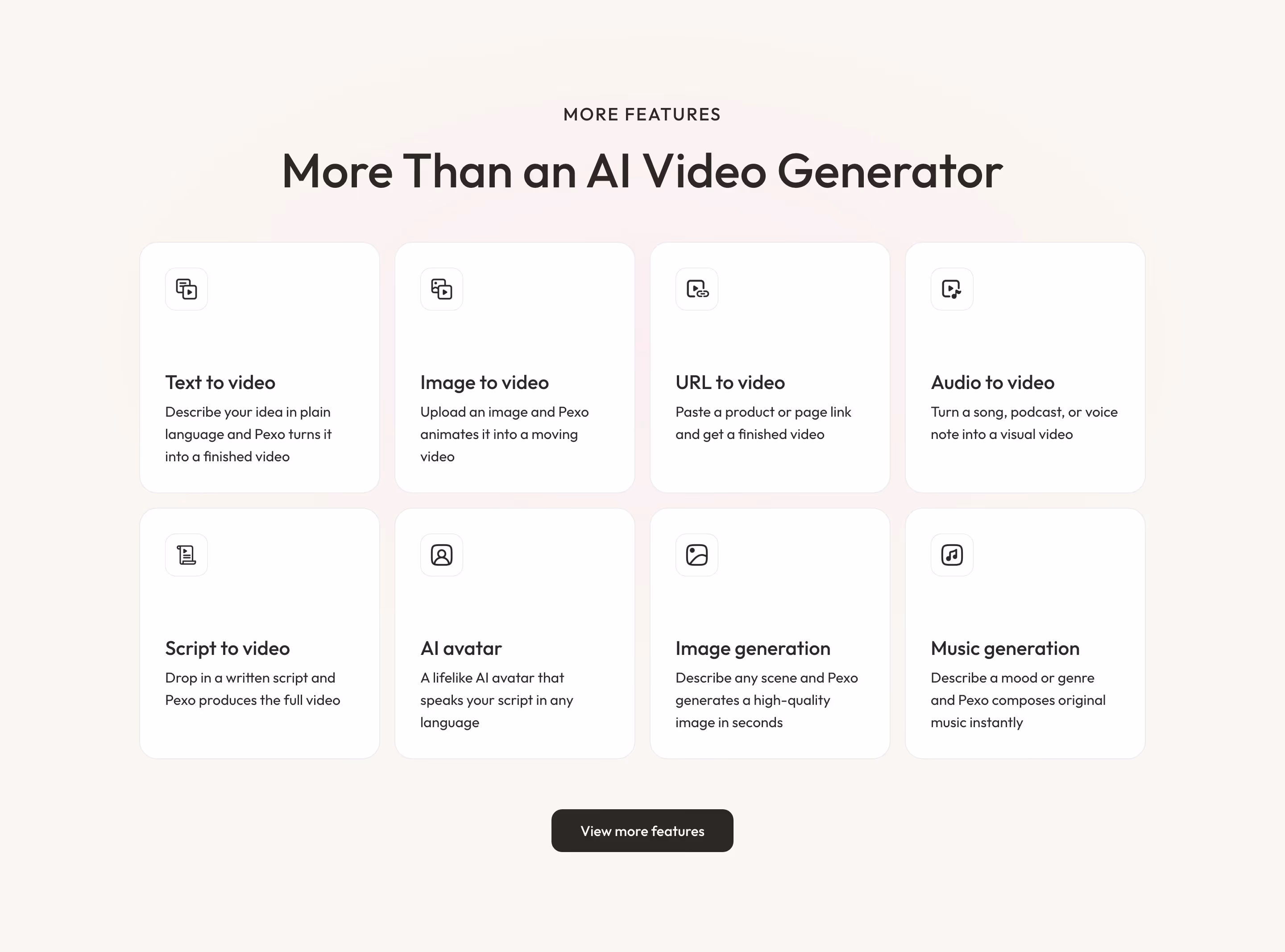 Pexo feature design — Design & Creative