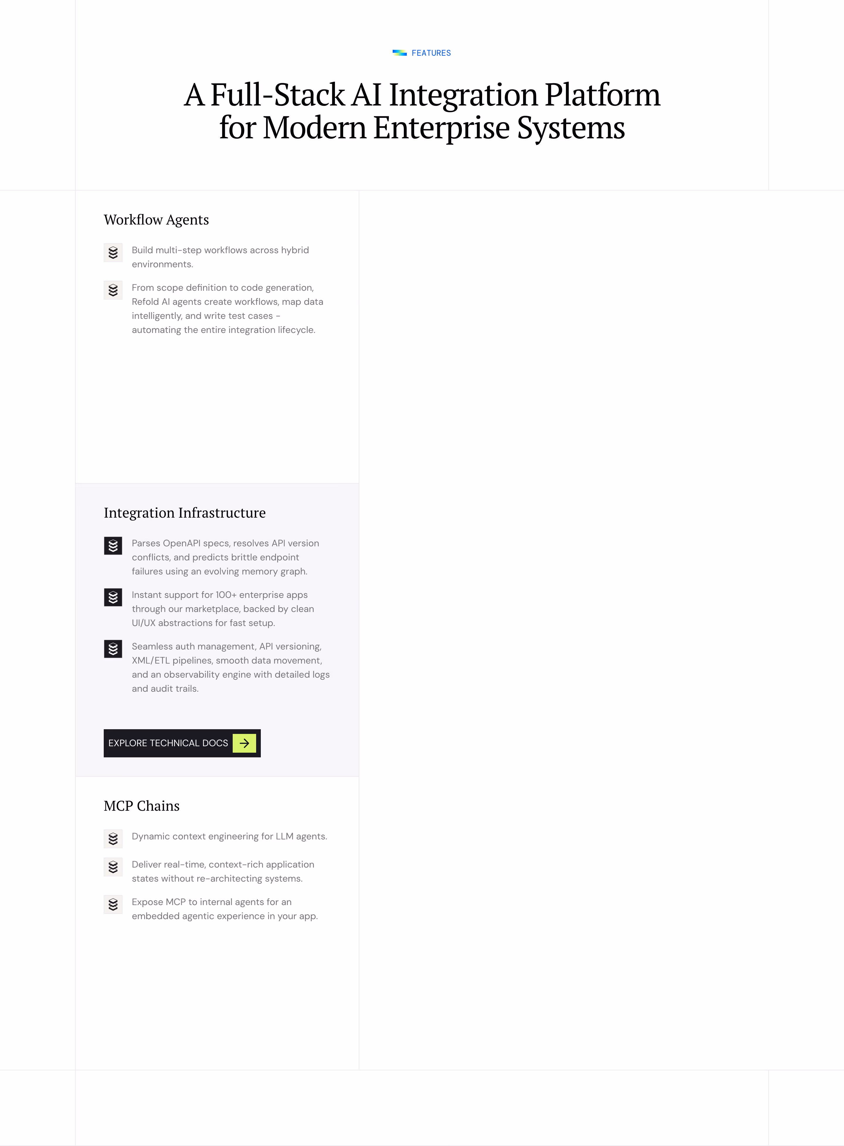 Refold feature design — Engineering & Infrastructure