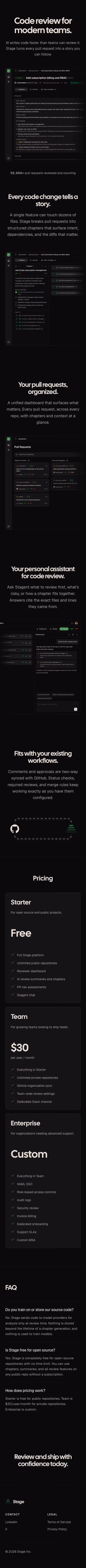 Stagereview mobile design — Engineering & Infrastructure