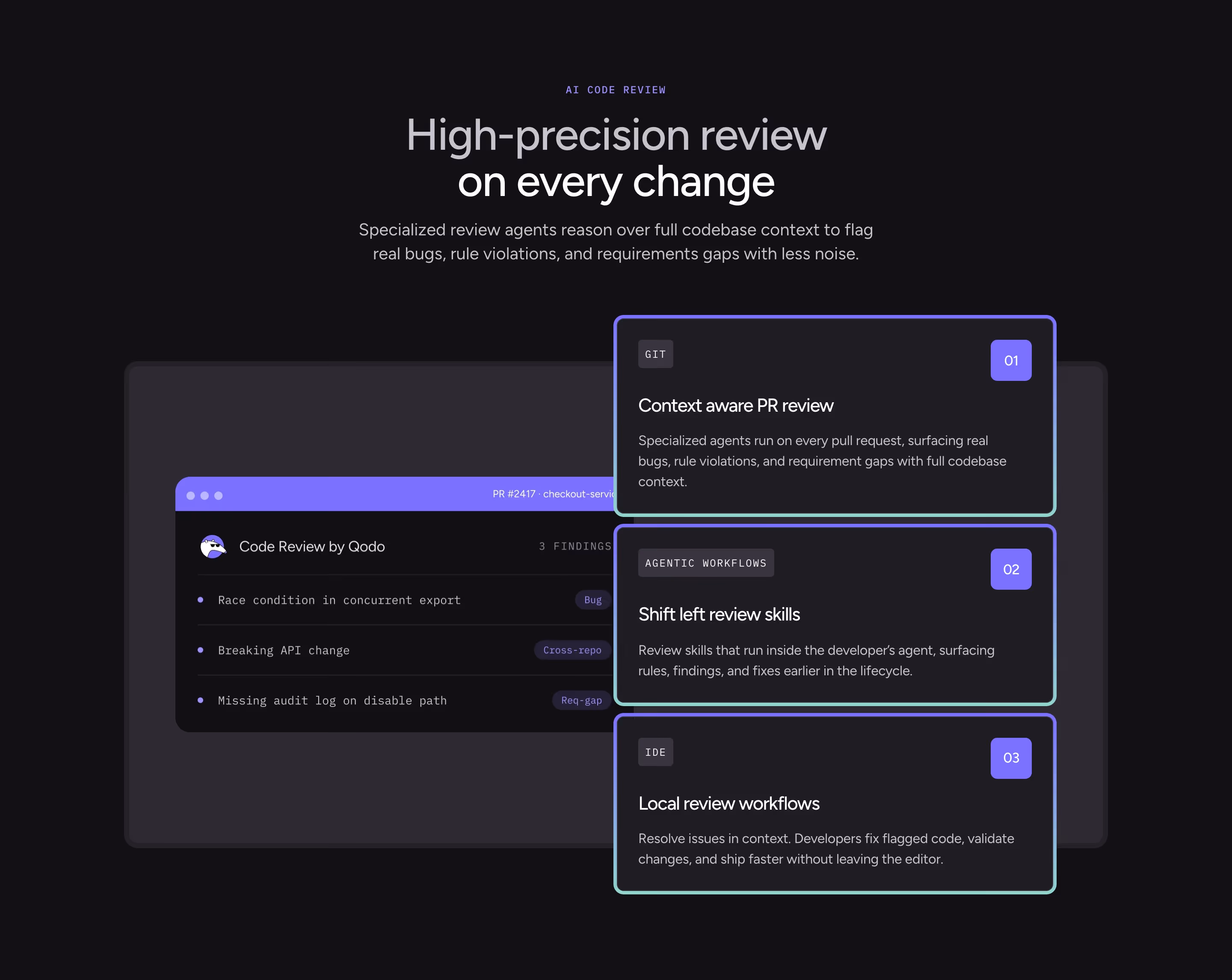 Qodo feature design — Engineering & Infrastructure