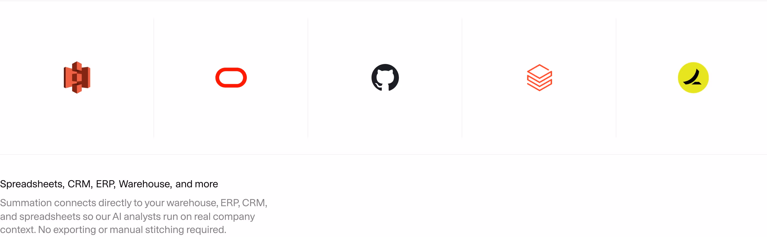 Summation logo cloud design — Data & Analytics