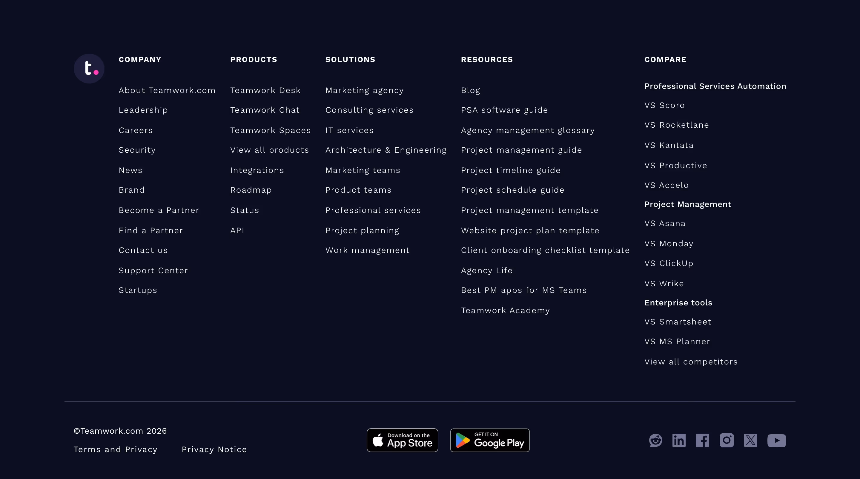 Teamwork footer design — Productivity & Collaboration