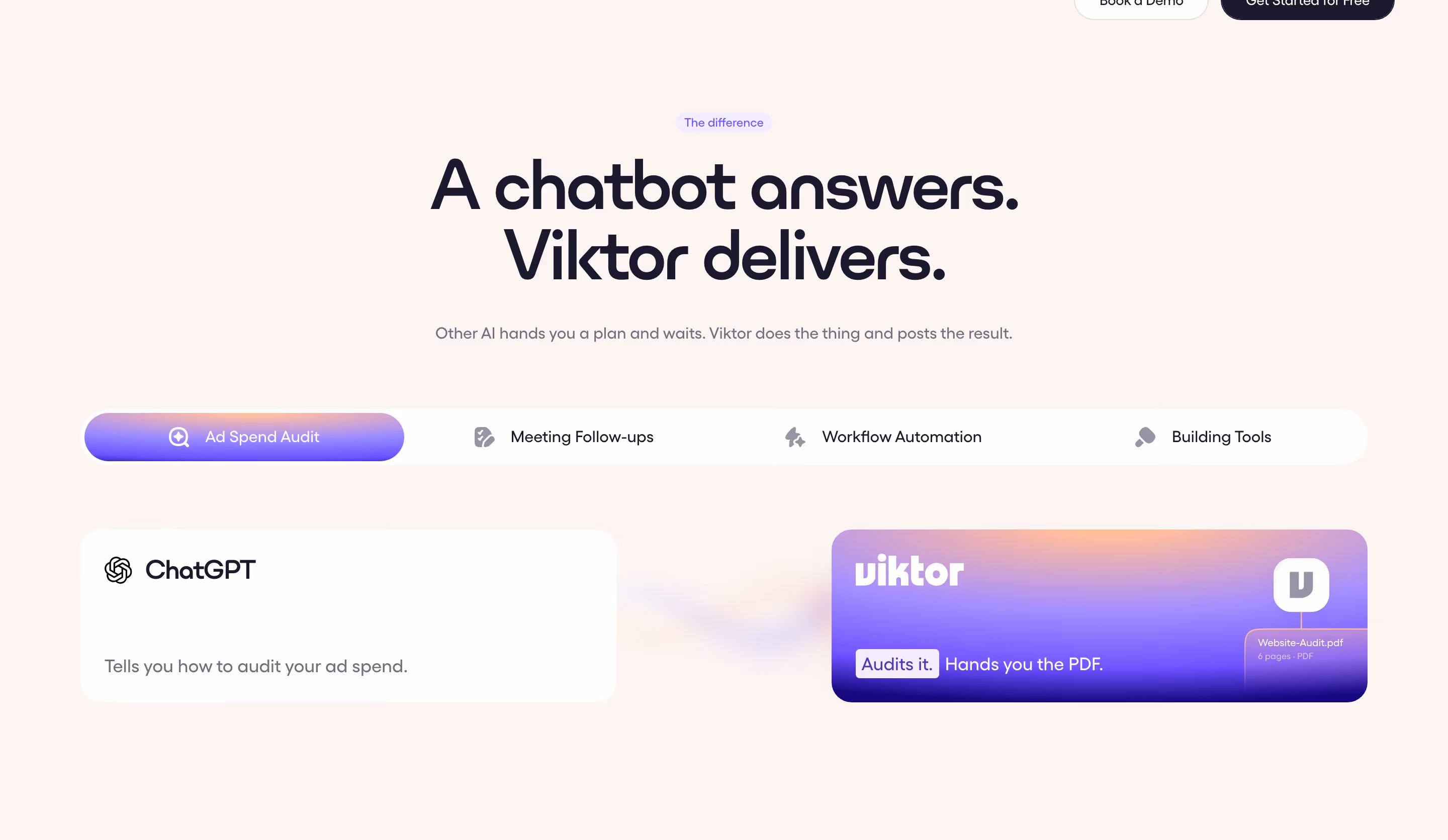 Viktor feature design — Productivity & Collaboration
