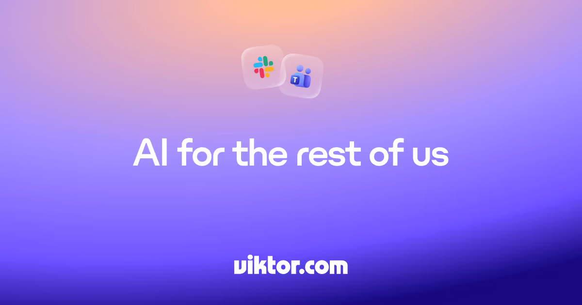 Viktor og image design — Productivity & Collaboration