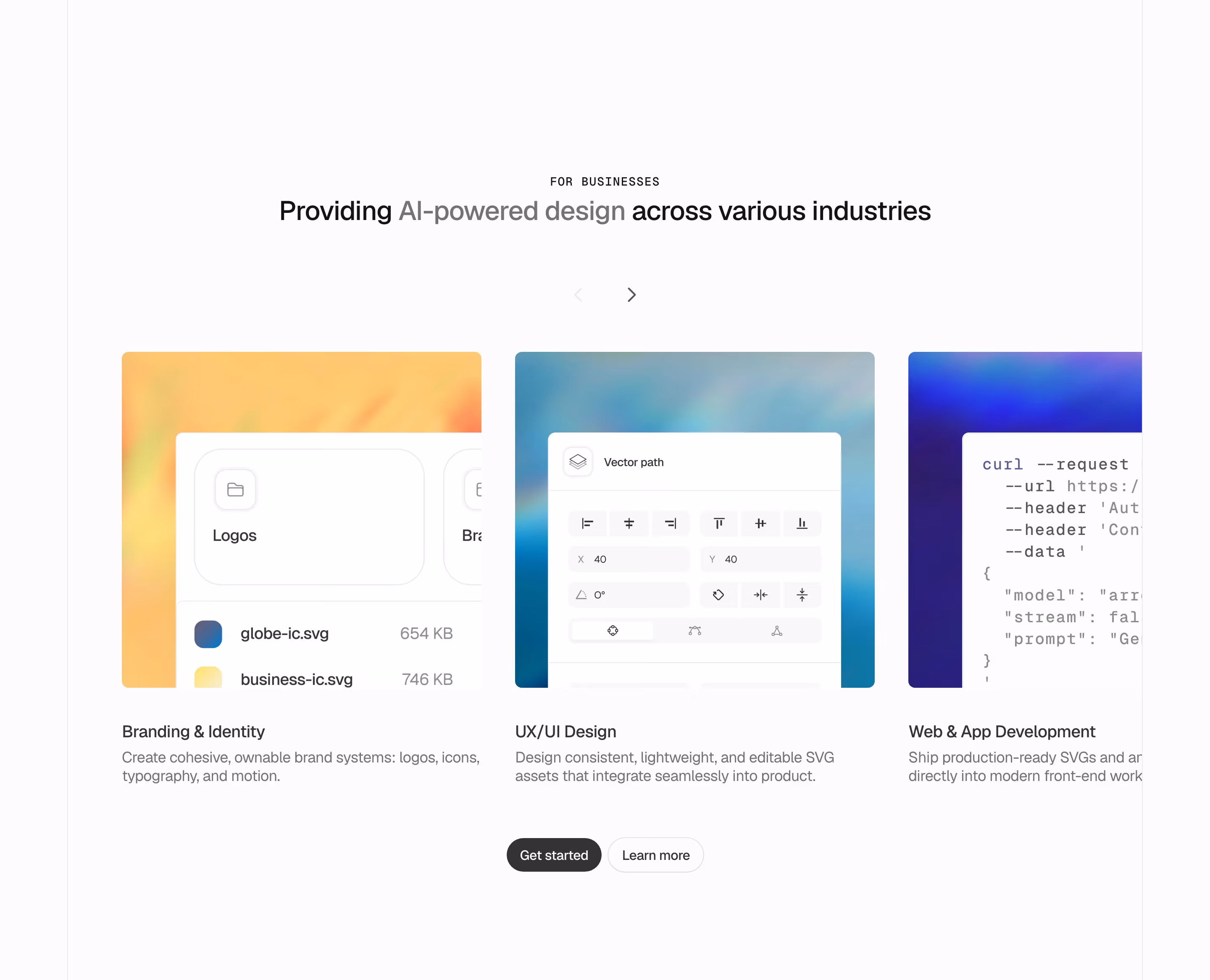 Quiver feature design — Design & Creative
